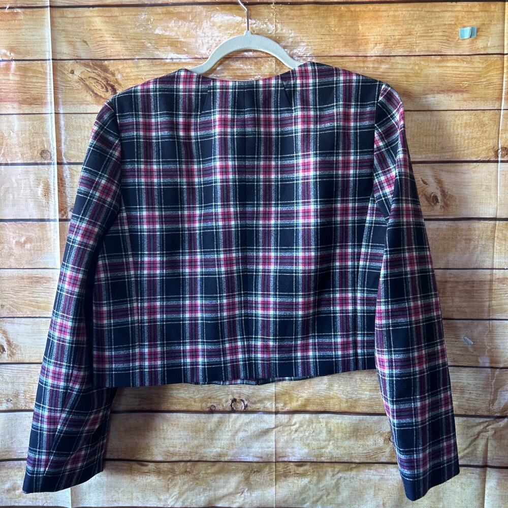 J. Crew Bridgette lady jacket in Stewart tartan Size 10 NWT - Picture 8 of 8